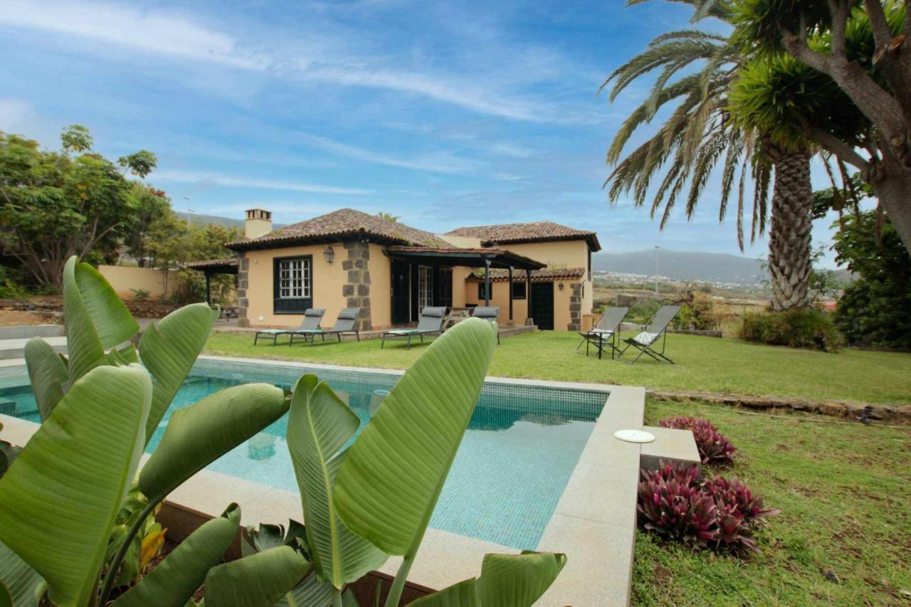 Casa Privada Con Piscinajacuzzi En La Orotava Villa Eksteriør billede